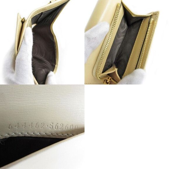 Pre Loved gucci Women Beige Wallets - Picture 5 of 8